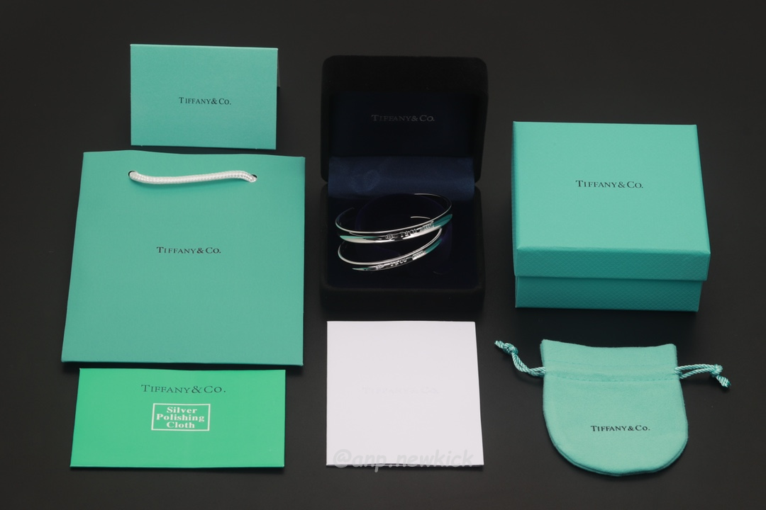 Tiffany Knot Rose Gold Diamond Bracelet (10) - www.newkick.vip